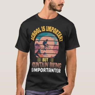 Mountainbike MTB Vintage-Slogan Lustiges Geschenk  T-Shirt