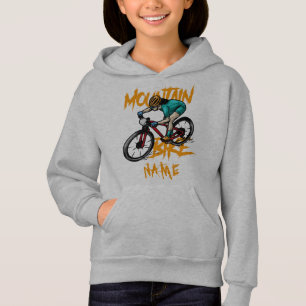 Mountainbike-Racer-Fahrer hinzufügen  Hoodie