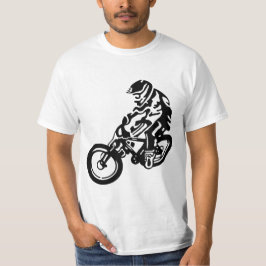 Mountainbike-Reiter T-Shirt
