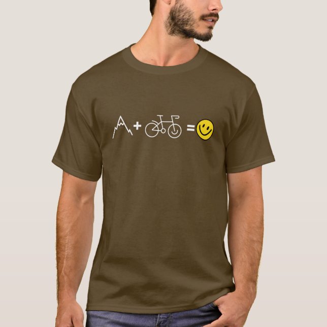 Mountainbike-Shirt, Mountainbike-Geschenk, Mountai T-Shirt (Vorderseite)