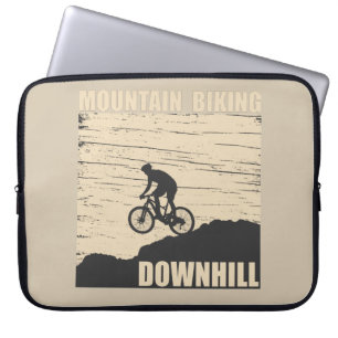 Mountainbike-Sprichwort Laptopschutzhülle