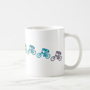 Mountainbike-Sprung Tasse