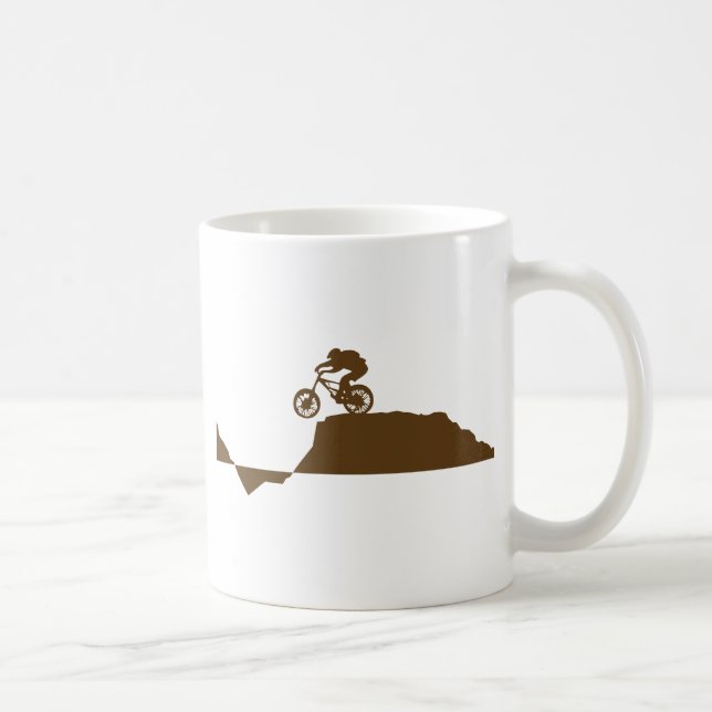 Mountainbike Tasse (Rechts)