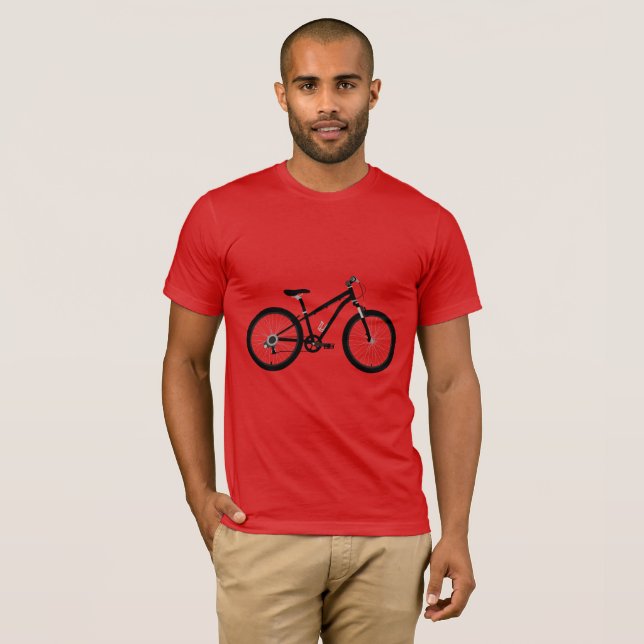 Mountainbike Tee Shirt (Vorne ganz)
