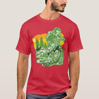 Mountainbike Terrain MTB Radfahren Rad Lover Bicyc T-Shirt