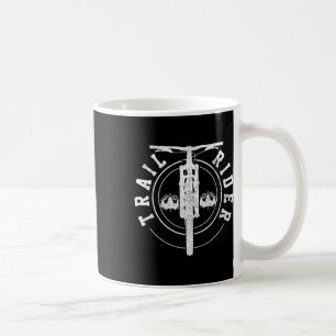 Mountainbike-Trail-Reiter Mtb-Radsport Mountainbik Kaffeetasse