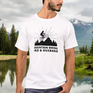 Mountainbike-Vater T-Shirt