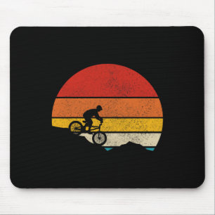 Mountainbike Vintage Retro Downhill-Fahren Mtb Bi Mousepad