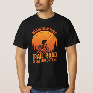 Mountainbike-Wanderung T-Shirt