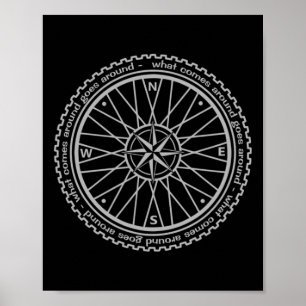 Mountainbike-Wettbewerbsradfahren Mountainbiken Poster