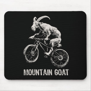 Mountainbike-Ziege Mtb-Enduro-Biker Downhill-Fahrr Mousepad