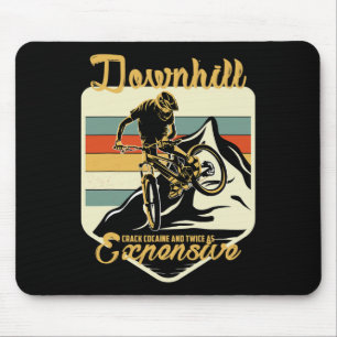 Mountainbiken Es wird nie einfacher Downhill Moun Mousepad