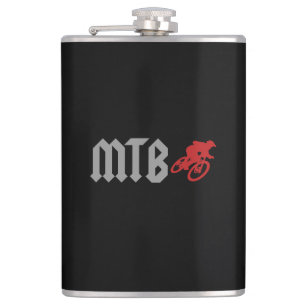 Mountainbiken Flachmann