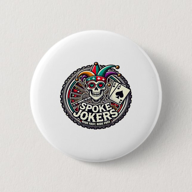 Mountainbiken Folgen Sie mir nicht, ich mache dumm Button (Vorderseite)