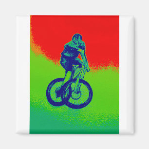 Mountainbiken Magnet