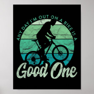 Mountainbiken Mtb Jeder Tag, an dem ich auf einem Poster