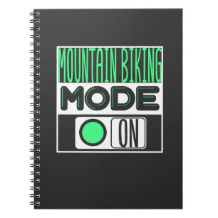Mountainbiken Notizblock