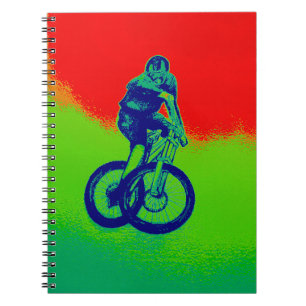 Mountainbiken Notizblock