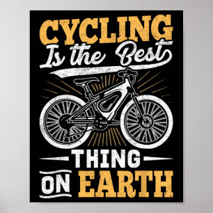 Mountainbiken Radfahrer Liebhaber Rennrad Radfahre Poster