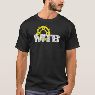 Mountainbiken und Radfahren auf MTB T-Shirt