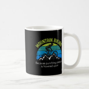 Mountainbiken, weil Leute schlagen lustig Mtb Kaffeetasse