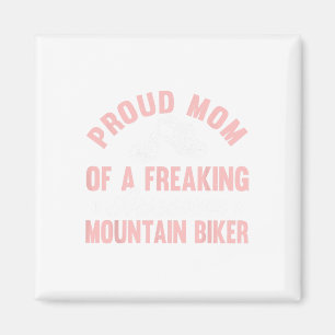 Mountainbiker Fahrrad Mtb Radfahren Fahrradfahren Magnet