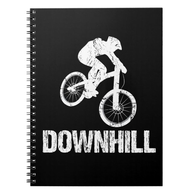 Mountainbiker Notizblock (Vorderseite)