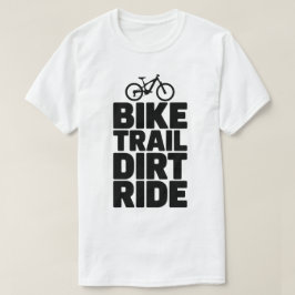 Mountainbiker Silhouette Adventure Design T-Shirt