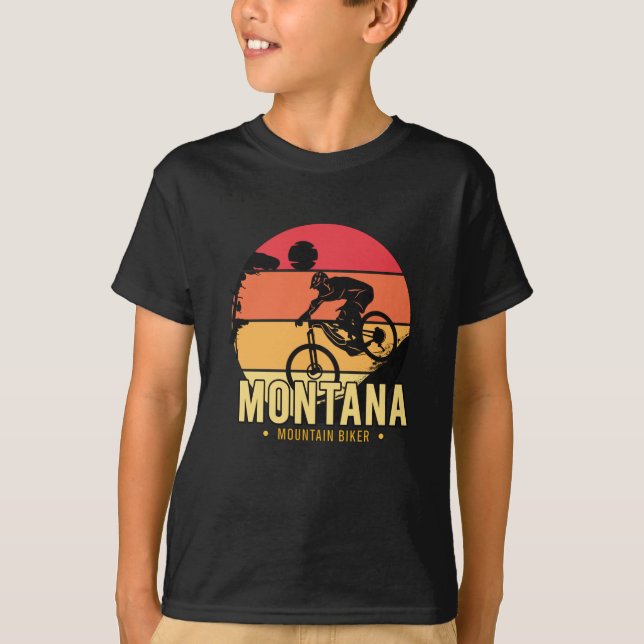 Mountainbiker T-Shirt (Vorderseite)