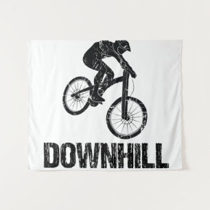Mountainbiker Wandteppich