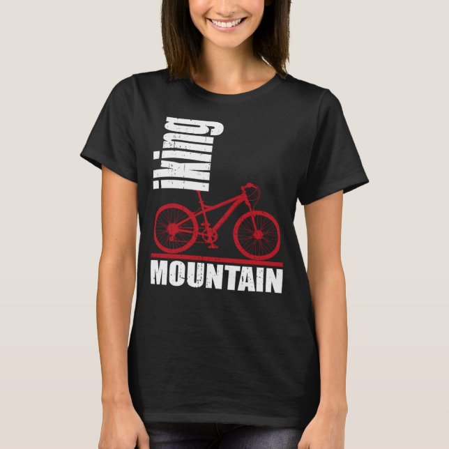 Mountainbiking T-Shirt (Vorderseite)