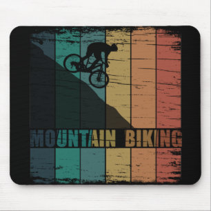 Mountainbiking Vintag Mousepad