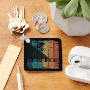 Mountainbiking Vintag Schlüsselanhänger