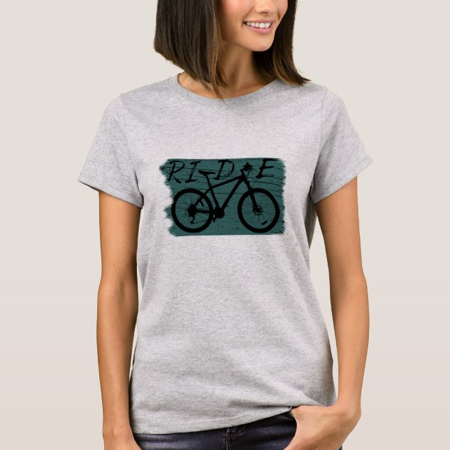 Mountainbiking Vintag T-Shirt (Vorderseite)