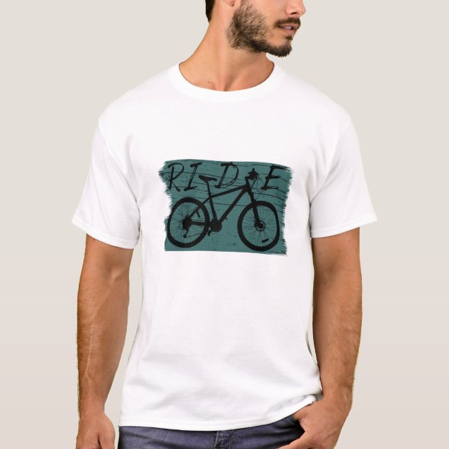 Mountainbiking Vintag T-Shirt (Vorderseite)