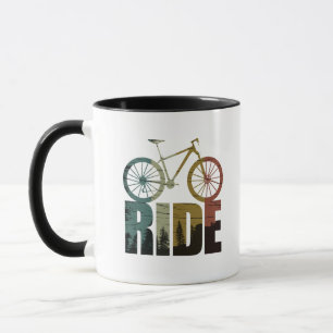 Mountainbiking Vintag Tasse