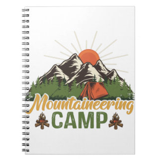 Mountaineering Camp Notizblock