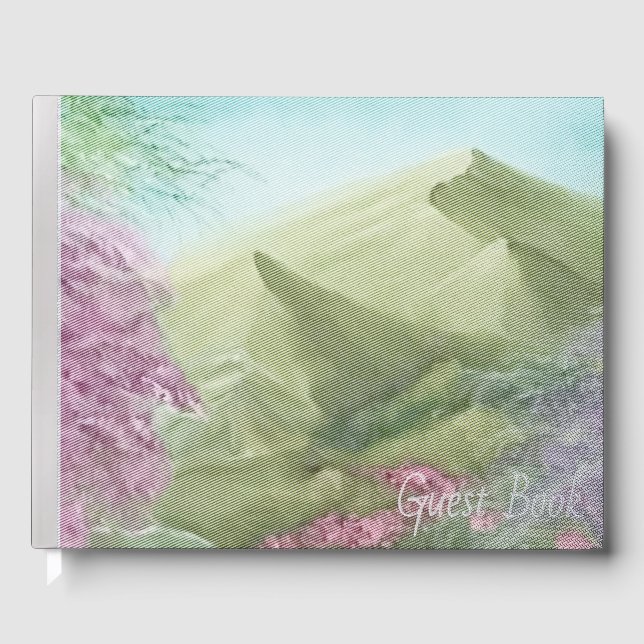 Mountains Gästebuch (Vorderseite)