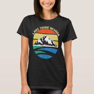 Mountains Lake Tahoe California Nature Camping Hik T-Shirt