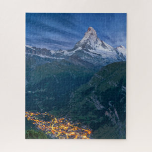 Mountains   The Matterhorn, Zermatt, Swiss Alps Puzzle