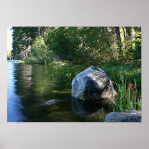 Mountainsee, Boulder Poster