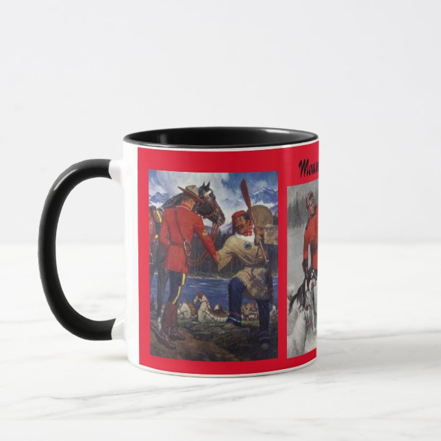 Mountie Mug Tasse (Links)