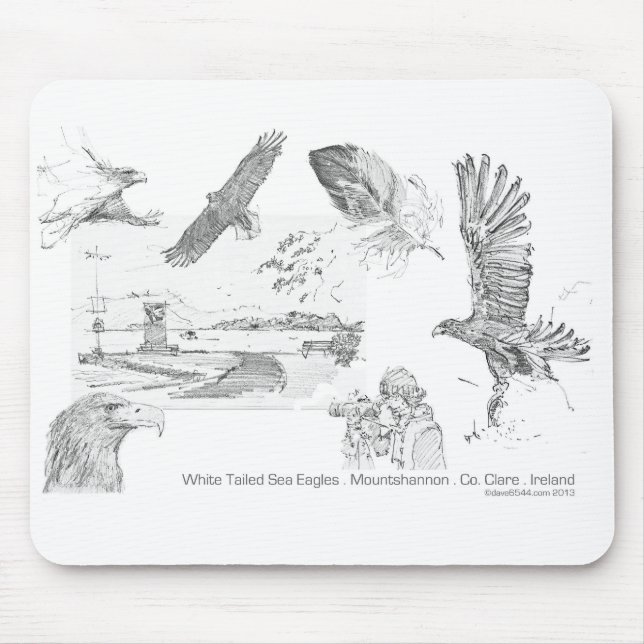 Mountshannon Eagles Mousepad (Vorne)