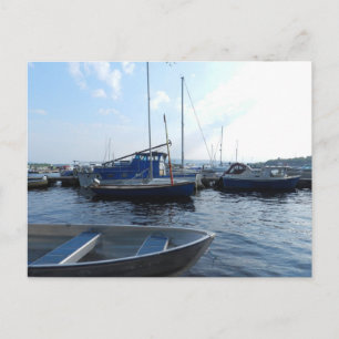 Mountshannon-Hafen - Irland Postkarte