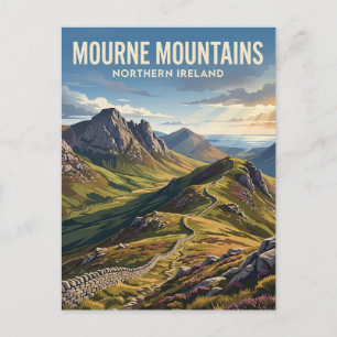Mourne Mountains Nordirland Postkarte