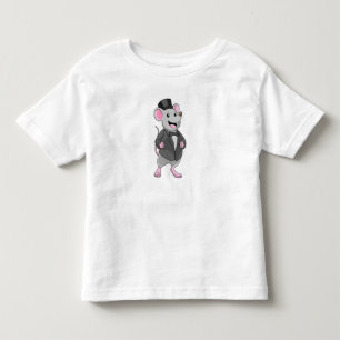 Mouse als Groom mit Ribbon Kleinkind T-shirt