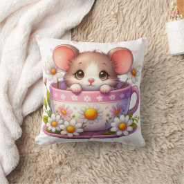 Mouse and Teacup Kissen