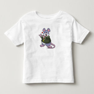 Mouse as Groom mit Anzug Kleinkind T-shirt