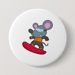 Mouse as Snowboarder with Snowboard Button