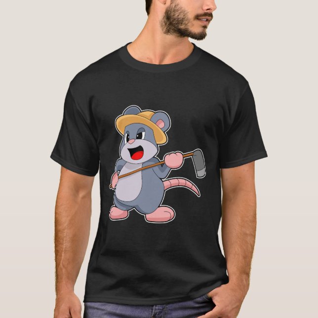 Mouse Bauer Rake T-Shirt (Vorderseite)